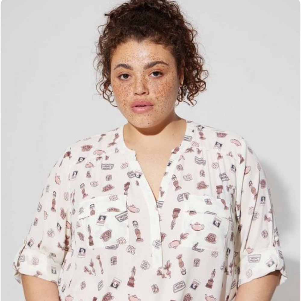 The Office Harper Georgette Blouse - Size 1